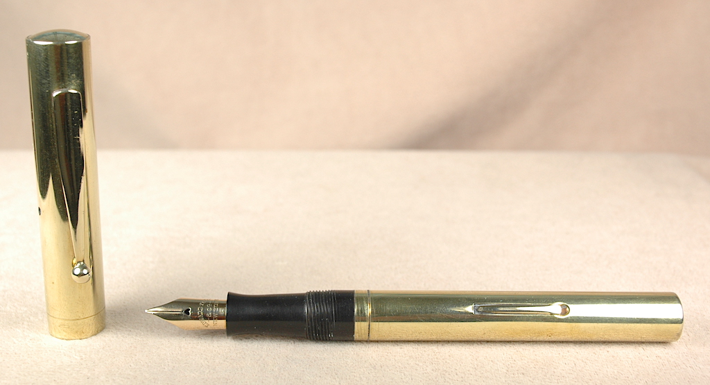 Vintage Pens: 5328: Edward Todd: Gold-Plated #5
